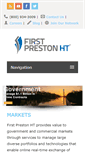 Mobile Screenshot of firstprestonht.com